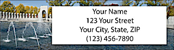 Our Nation's Capital Return Address Label