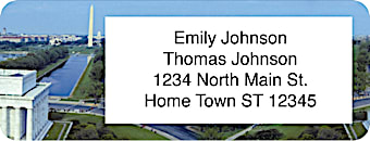 Our Nation's Capital Return Address Label