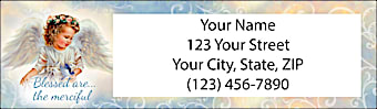 Blessed Angels Return Address Label