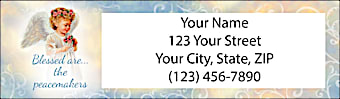 Blessed Angels Return Address Label