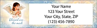 Blessed Angels Return Address Label