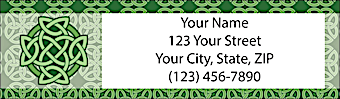 Celtic Knots Return Address Label