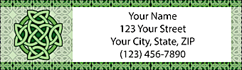 Celtic Knots Return Address Label