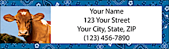 Cow Logic Return Address Label