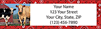 Cow Logic Return Address Label