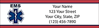 EMS Return Address Label