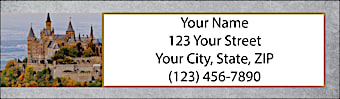 Castles Return Address Label