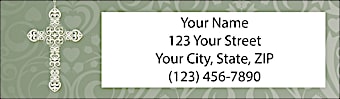 The Rosary Prayer Return Address Label