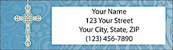 The Rosary Prayer Return Address Label