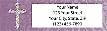 The Rosary Prayer Return Address Label