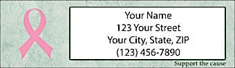 Support the Cause Return Address Label