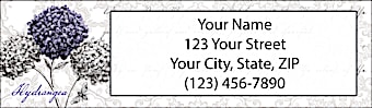 A Touch of Color Return Address Label