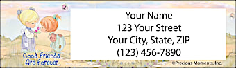 Classic Precious Moments Return Address Label