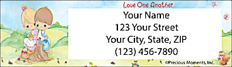 Classic Precious Moments Return Address Label