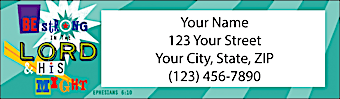 Super Powers Return Address Label