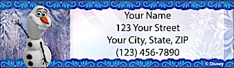 Frozen Return Address Label