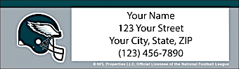 Philadelphia Eagles NFL Return Address Label