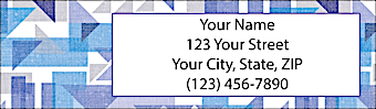 Geometrics Return Address Label