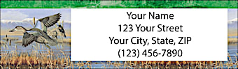 Ducks Return Address Label