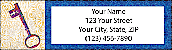 Keys of Life Return Address Label