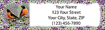 On the Wings of Faith Return Address Label