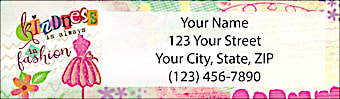 Walk by Faith Return Address Label