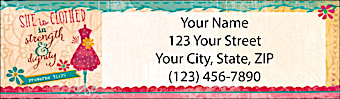 Walk by Faith Return Address Label