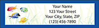 Fish Return Address Label