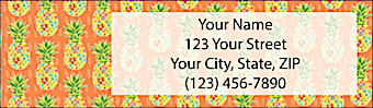 Pineapples Address Label