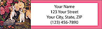 Purr-fect Day Return Address Label