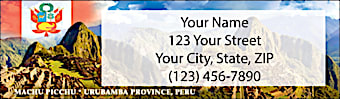 Wonders of the World Address Labels