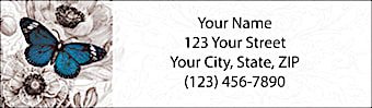 A Touch of Color II Return Address Label