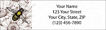 A Touch of Color II Return Address Label