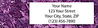 Sparkle & Shine Return Address Label