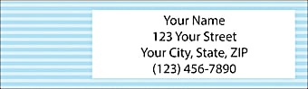 Basic Colors Return Address Label