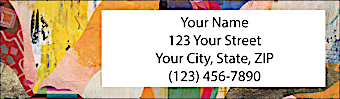 Nikki Chu's Abstracts Return Address Label