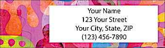 Nikki Chu's Abstracts Return Address Label