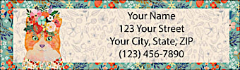 Cat Calicos Return Address Label