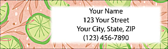 Citrus Twist Return Address Label