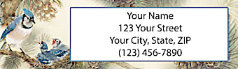 Lena Liu's Songs Of Morning Return Address Label