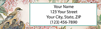 Lena Liu's Songs Of Morning Return Address Label