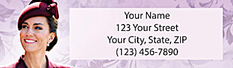 Catherine Princesss of Wales Return Address Label