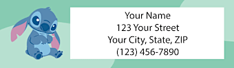 Disney's Stitch Return Address Label
