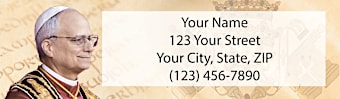 Pope Return Address Label
