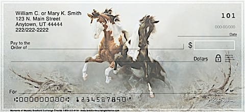Moments of Majesty Horse Personal Checks