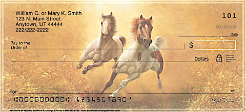 Moments of Majesty Horse Personal Checks