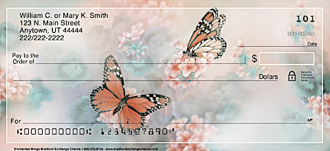 Lena Liu's Enchanted Wings Butterfly Personal Checks