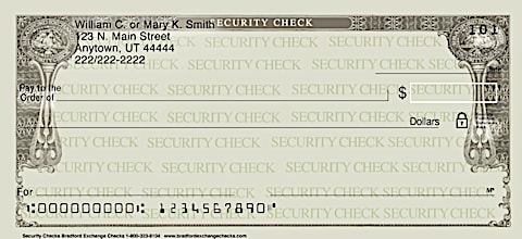 Security Classic Personal Checks