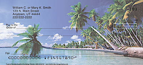 Tropical Paradise Personal Checks