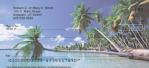 Tropical Paradise Personal Checks